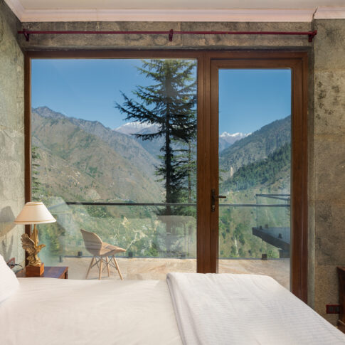 Room with view at The Hill Station, Tirthan Valley Himachal Pradesh