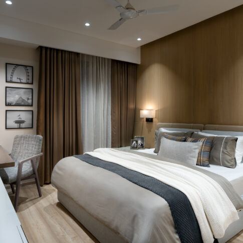 Bed Room Sample Apartment DLF Gurugram